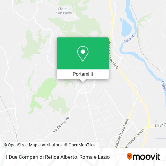 Mappa I Due Compari di Retica Alberto