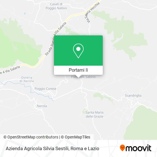 Mappa Azienda Agricola Silvia Sestili