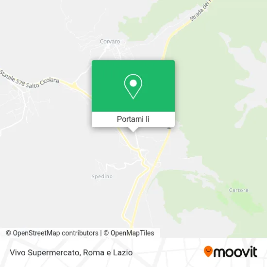 Mappa Vivo Supermercato