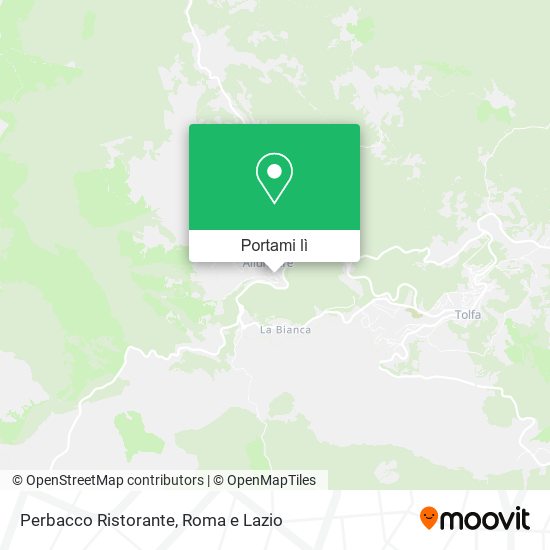 Mappa Perbacco Ristorante