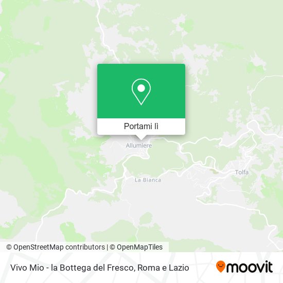 Mappa Vivo Mio - la Bottega del Fresco