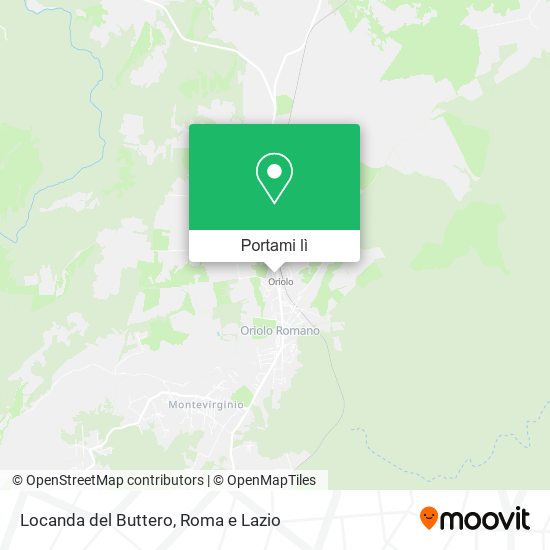 Mappa Locanda del Buttero
