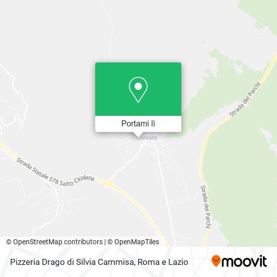 Mappa Pizzeria Drago di Silvia Cammisa