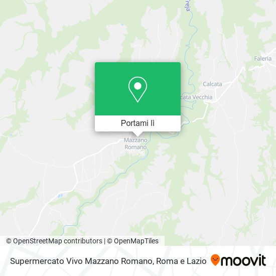 Mappa Supermercato Vivo Mazzano Romano