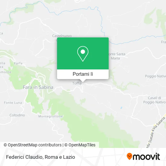 Mappa Federici Claudio