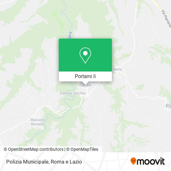 Mappa Polizia Municipale