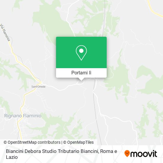 Mappa Biancini Debora Studio Tributario Biancini