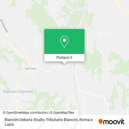 Mappa Biancini Debora Studio Tributario Biancini