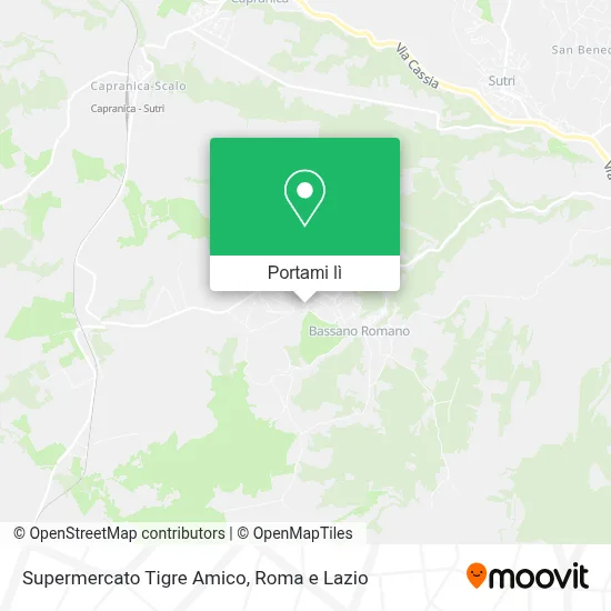 Mappa Supermercato Tigre Amico
