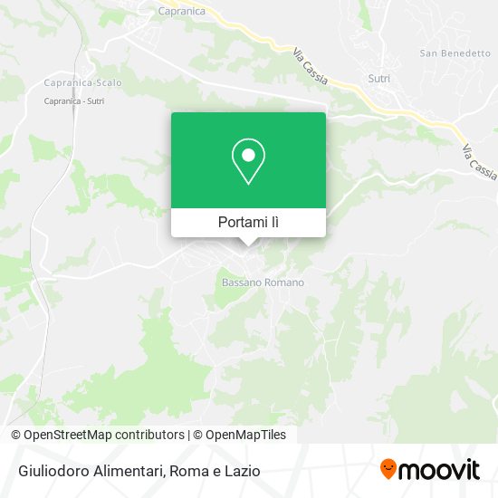 Mappa Giuliodoro Alimentari