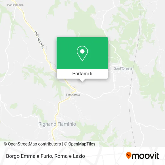Mappa Borgo Emma e Furio