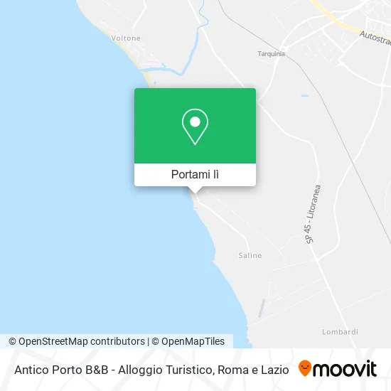 Mappa Antico Porto B&B - Alloggio Turistico