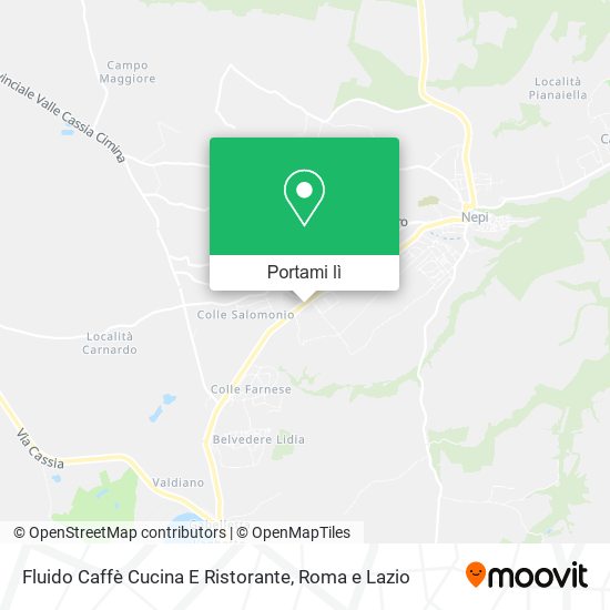 Mappa Fluido Caffè Cucina E Ristorante