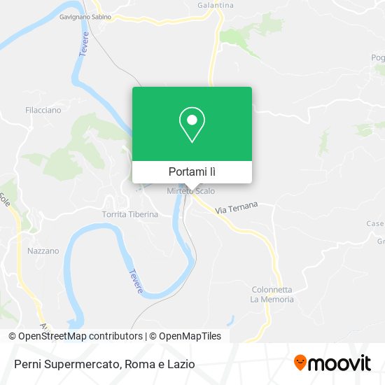 Mappa Perni Supermercato