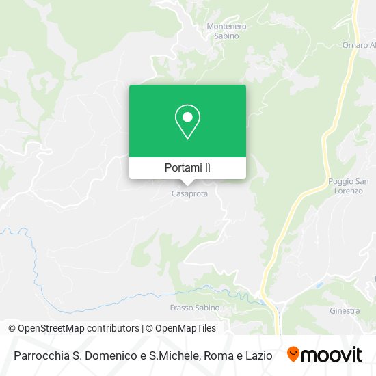 Mappa Parrocchia S. Domenico e S.Michele