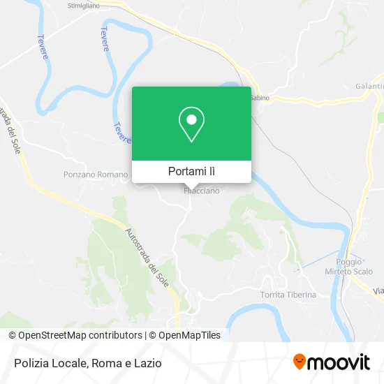 Mappa Polizia Locale