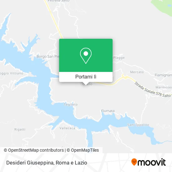 Mappa Desideri Giuseppina