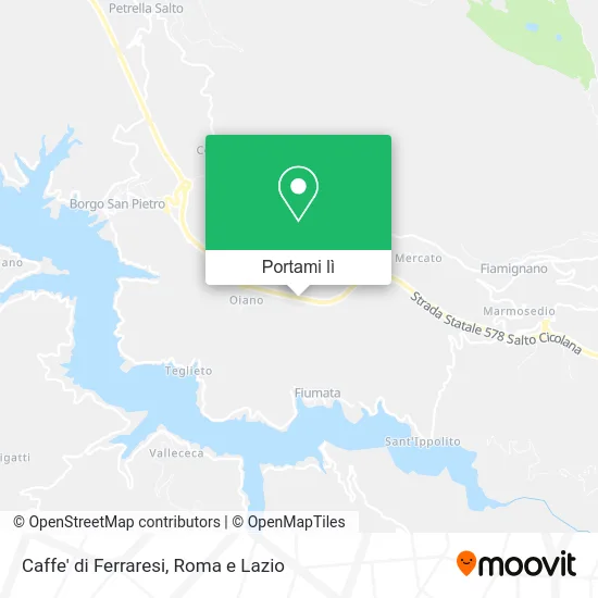 Mappa Caffe' di Ferraresi