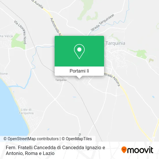 Mappa Fem. Fratelli Cancedda di Cancedda Ignazio e Antonio