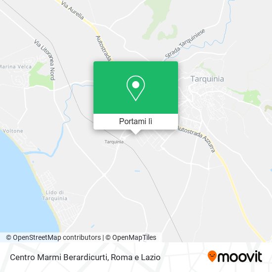Mappa Centro Marmi Berardicurti