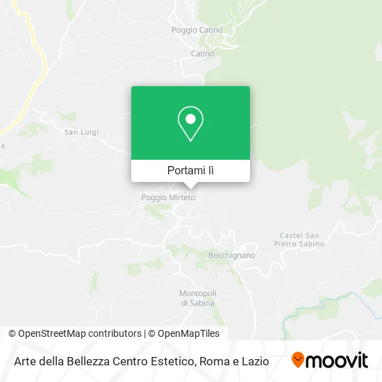 Mappa Arte della Bellezza Centro Estetico