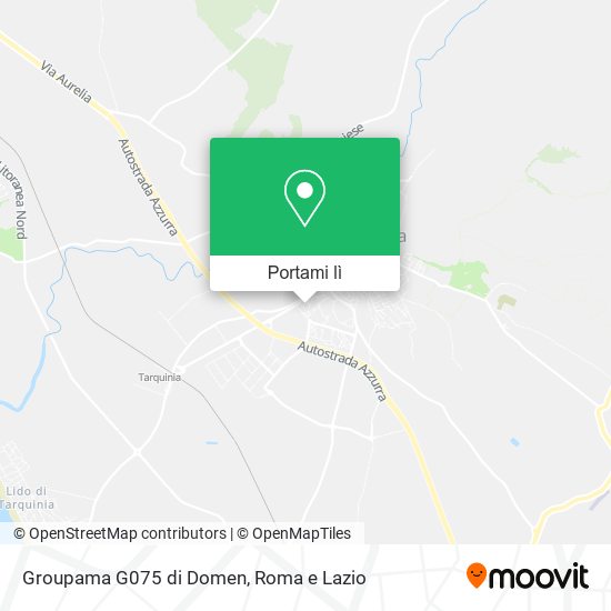 Mappa Groupama G075 di Domen