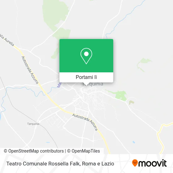 Mappa Teatro Comunale Rossella Falk