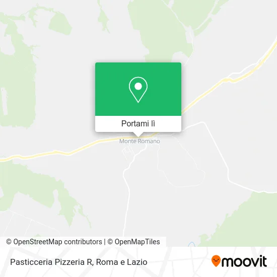 Mappa Pasticceria Pizzeria R
