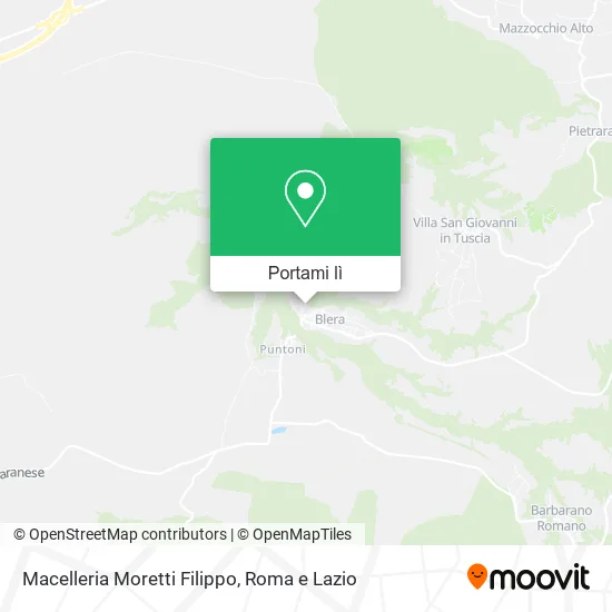 Mappa Macelleria Moretti Filippo