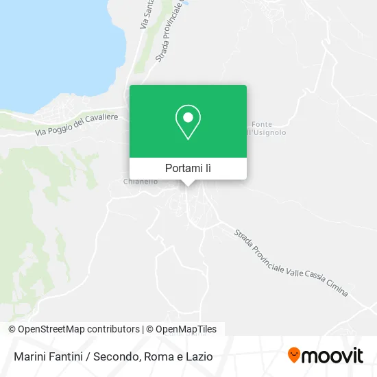 Mappa Marini Fantini / Secondo