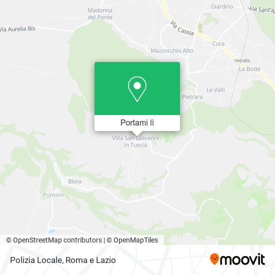 Mappa Polizia Locale