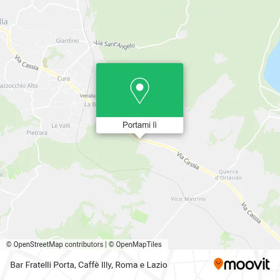 Mappa Bar Fratelli Porta, Caffè Illy