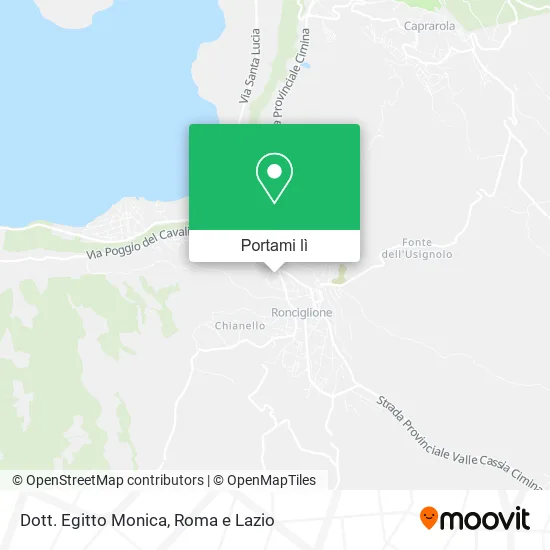 Mappa Dott. Egitto Monica