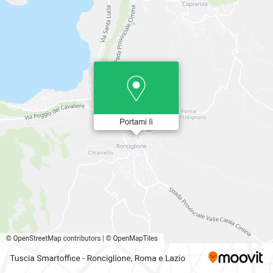 Mappa Tuscia Smartoffice - Ronciglione