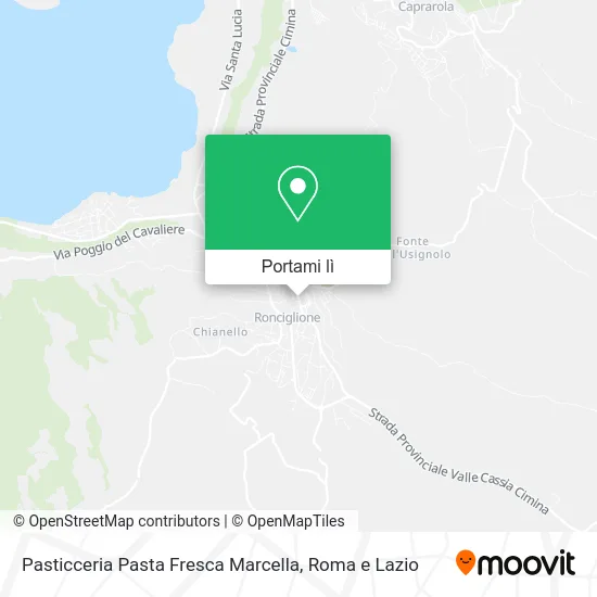 Mappa Pasticceria Pasta Fresca Marcella