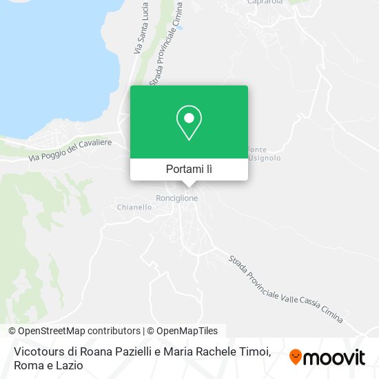 Mappa Vicotours di Roana Pazielli e Maria Rachele Timoi