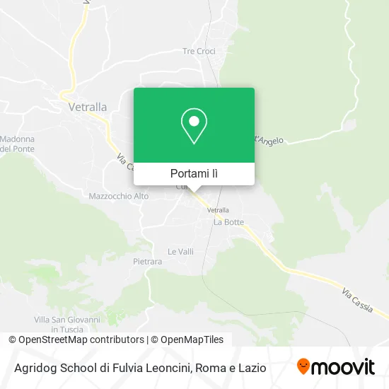 Mappa Agridog School di Fulvia Leoncini
