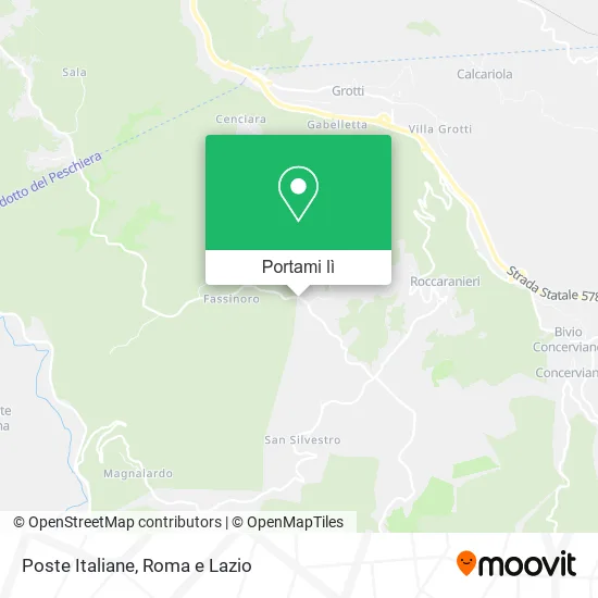 Mappa Poste Italiane