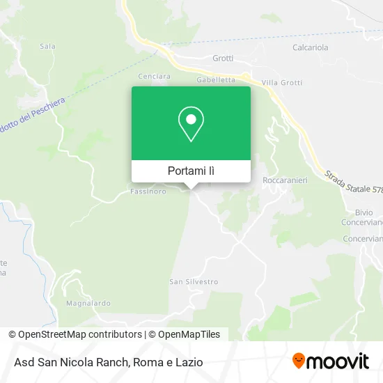 Mappa Asd San Nicola Ranch