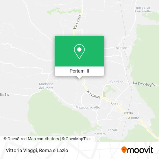 Mappa Vittoria Viaggi