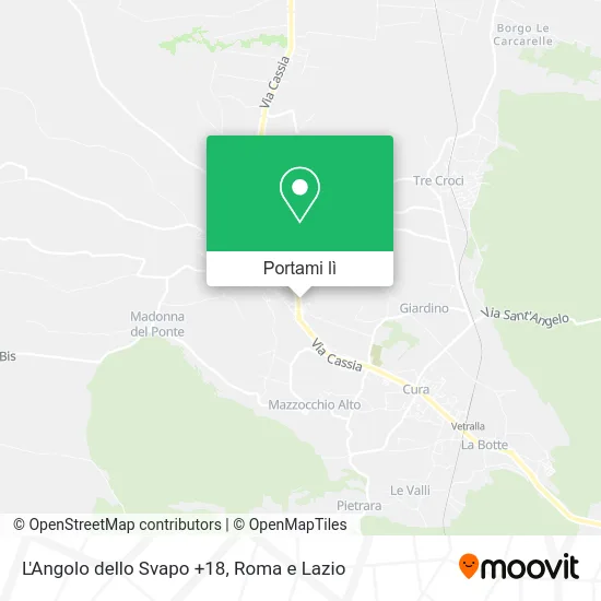 Mappa L'Angolo dello Svapo +18