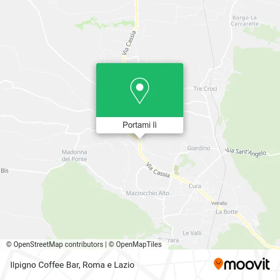 Mappa Ilpigno Coffee Bar