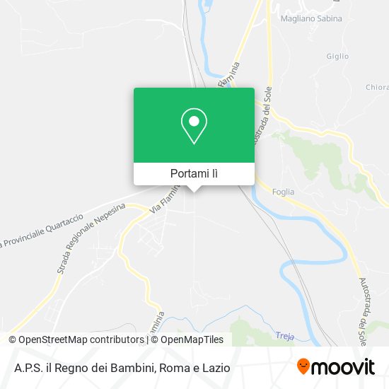Mappa A.P.S. il Regno dei Bambini