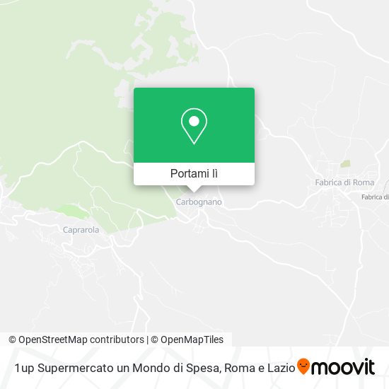 Mappa 1up Supermercato un Mondo di Spesa