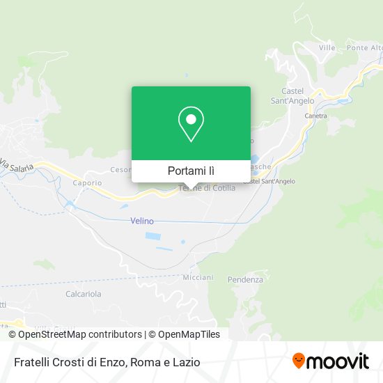 Mappa Fratelli Crosti di Enzo
