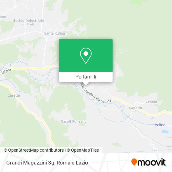 Mappa Grandi Magazzini 3g