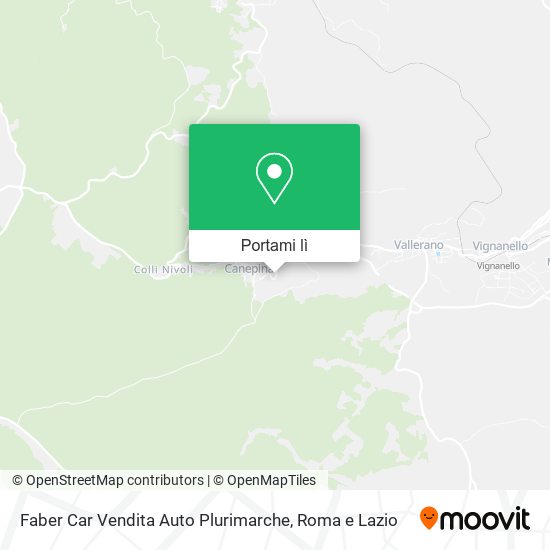 Mappa Faber Car Vendita Auto Plurimarche
