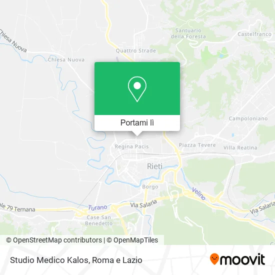 Mappa Studio Medico Kalos