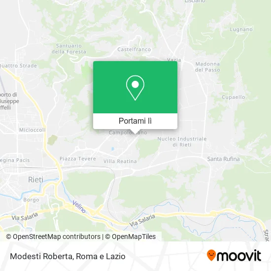 Mappa Modesti Roberta