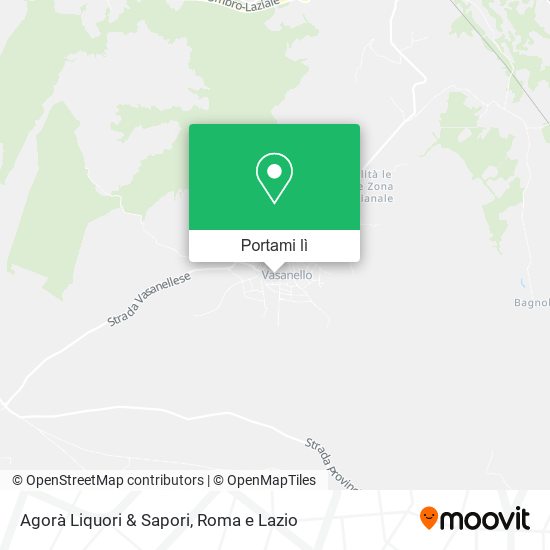 Mappa Agorà Liquori & Sapori